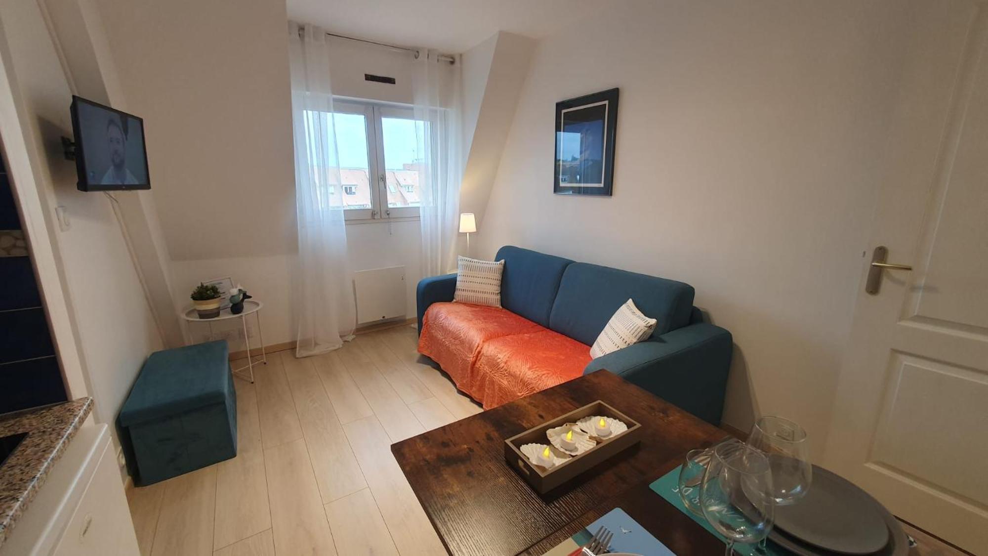 Super Deauville Appartement 2 Pieces Cosy Proche Plage Plein Sud 滨海维莱 外观 照片
